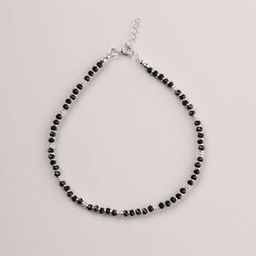 Sterling Silver Handcrafted Beaded Anklet-image-80