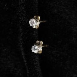 Sterlinga Silver Zirconia Circle Stud Earrings-image-8