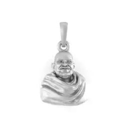 Sterling Silver Neem Karoli Baba Pendant-image-23