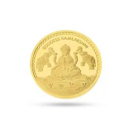 1 GM Yellow Gold Lakshmi Coin-image-33