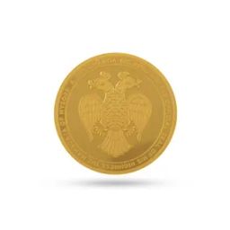 2 GM Yellow Gold Gandaberunda Coin-image-62