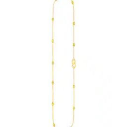 Yellow Gold Chain with S-Hook Closure-image-62