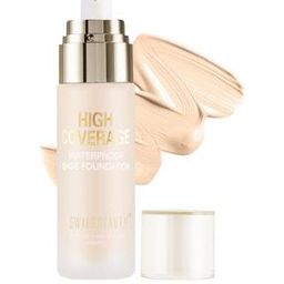 High Coverage Waterproof Base Foundation - 06 Medium Beige-image-3