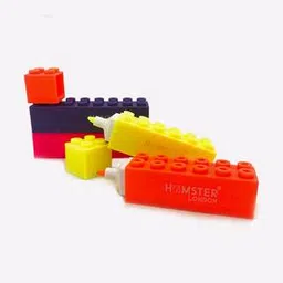 Set of 4 Building Blocks Highlighters-19