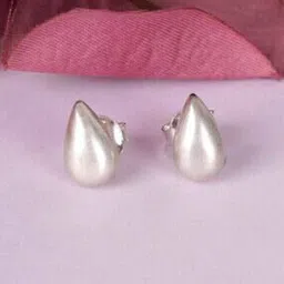 shyle Sterling Silver Adya Fine Boond Stud Earrings-picture-46