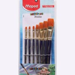 Set of 7 Synthetic Flat Brushes-picture-38