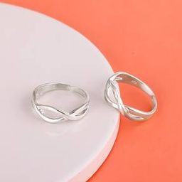giva Sterling Silver Link Toe Rings-picture-17