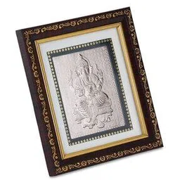 Silver Ganeshji Photo Frame-image-25