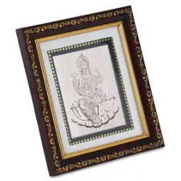 Silver Laxmi Ji Frame-image-27