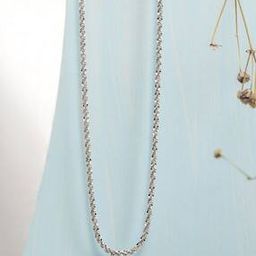 Sterling Silver Rhodium Plated Chain-image-22