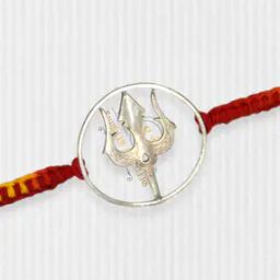 Sterling Silver Trishul Rakhi-image-79