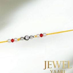 Sterling Silver Beaded Rakhi-image-50