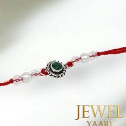 Sterling Silver Beaded Rakhi-image-49