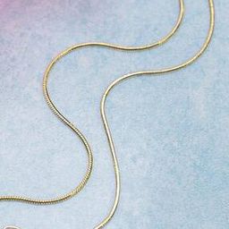 Sterling Silver Snake Chain Anklets-image-36