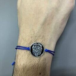 Sterling Silver Lion Tie-Up Rakhi-image-45