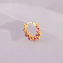 Gold-Toned Zig-Zag Nose Ring-image-30