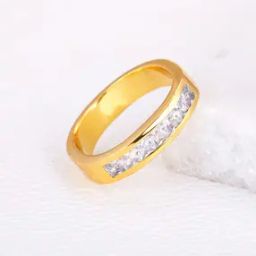 Sterling Silver Gold-Plated Subdued Elegance Ring-image-58