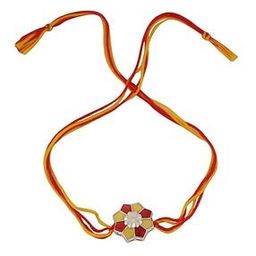 Sterling Silver Floral Rakhi Cum Pendant-image-34