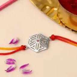 Sterling Silver Sibling Bond Rakhi-image-46