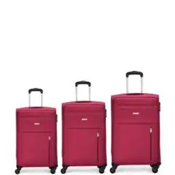 Set of 3 Unisex Avon Trolley Bags with Number Lock-0