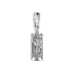 Sterling Silver Tirupati Balaji Pendant with Chain-image-16