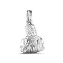 Sterling Silver Ram Pendant with Chain-image-96
