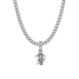 Sterling Silver Hanuman Pendant with Chain-image-103