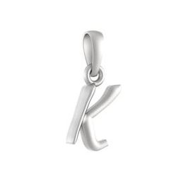 Silver Name Alphabet Chain Pendant-image-84