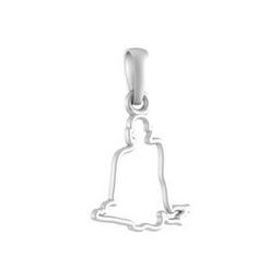 Sterling Silver Swami Samarth Pendant with Chain-image-22