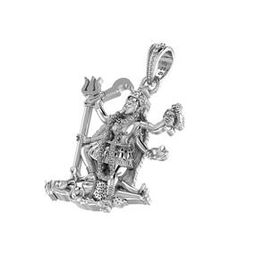 Sterling Silver Goddees Kaali Pendant with Chain-image-75