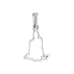 Sterling Silver Swami Samarth Pendant with Chain-image-20