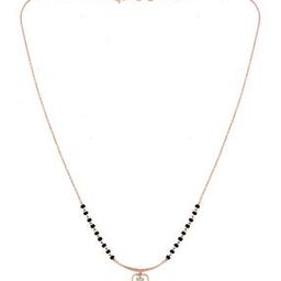 Rose Gold Diamond-Studded Mangalsutra-image-68