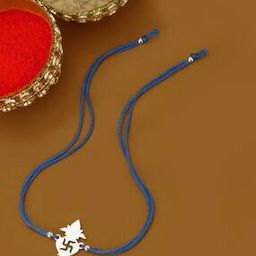 925 Sterling Silver Kalash with Satvik Rakhi VANTR755-image-26