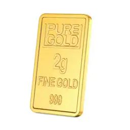 Assayer Certified 2 gm 24k (999) Yellow Gold Precious Bar-image-76