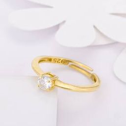 Sterling Silver Gold-Plated Magnificent Ring-image-73