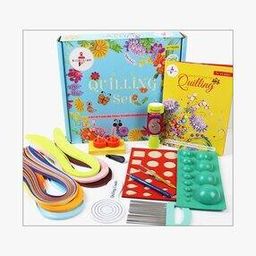 Quilling Craft Kit with Paper Strips & Tools Art Craft Kit-22