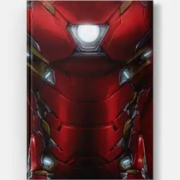 Suit Up Iron Man Notebook Hard Cover A5 Ruled-11