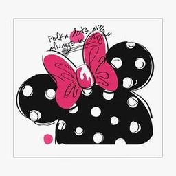 Polka Minnie Coasters-15