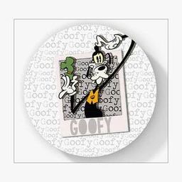 Hello Mr Goofy Circular Coaster-16