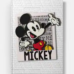 Hello Mr Mickey Notebook Hard Cover A5 Ruled-18