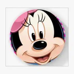 Zoom Up Minnie Circular Coaster-12