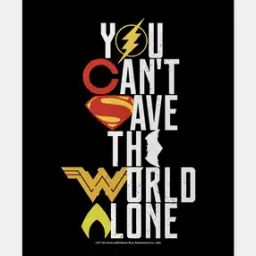Justice League Motto Fridge Magnet-15
