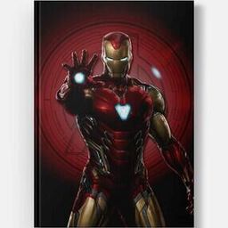 Iron Man Mark L Armour Notebook Hard Cover A5 Ruled-9