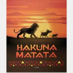 Hakuna Matata Fridge Magnet-38