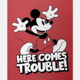 Mickey Brings Trouble Fridge Magnet-picture-17