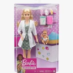 Unisex Baby Doctor Playset with Blonde Doll-picture-49