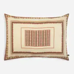 66 GSM Embroiered Badhuria Cushion with Filler 27" x 19"-image-40