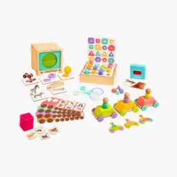Montessori Learning Wooden Toys Box-1