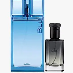 Blu Edp Aquatic Woody Perfume For Men & Carbon Edp Citrus Spicy Perfume For Men + 2 Parfum Testers-image-29