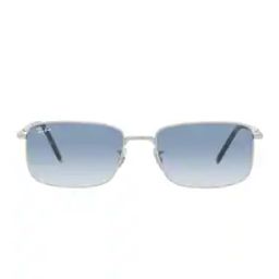 Unisex Gradient Rectangular Sunglasses-0RB3717-3